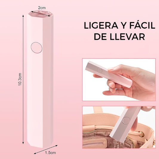 MINI LAMPARA DE UÑAS PORTÁTIL Y RECARGABLE